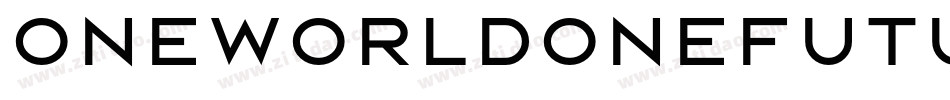 Oneworldonefuture Light字体转换